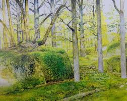 Kampmålaren som skildrade och kämpade för naturen i Farsta Strand