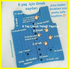 6 Yas Cocuk Yelegi Yapilisi Derya Baykal Orgu Modelleri Orgu Yelek Erkek Orguleri