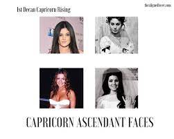 Capricorn Rising Capricorn Ascendant Appearance Facial Beauty Analysis The Aligned Lover In 2021 Capricorn Rising Capricorn Ascendant Capricorn