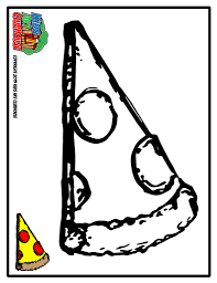 20+ free pizza coloring pages for kids, including images of pepperoni pizza slices, whole pizza coloring and more. How To Draw A Pizza Printable Coloring Page Kids Art Clubhouse