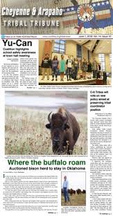June 1, 2018 with graduation insert by Cheyenne & Arapaho Tribal Tribune