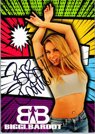 Original Autogramm Biggi Bardot  ...