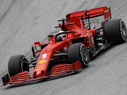 Second placed sebastian vettel of germany and ferrari celebrates on the podium during the f1 grand prix of germany at hockenheimring in hockenheim, germany. Sebastian Vettel Ferrari Used Me As A Brake Block Planet F1