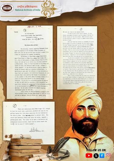 Trial of Udham Singh: Transcript of Trial proceedings of Udham Singh, held at the Central Criminal Court on 4 June 1940, in connection with the murder of Michael Francis O'Dwyer, displayed at