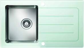 Browse stainless steel undermount sinks and surface mount sinks in an array of sizes at victorian plumbing. Respekta Newyork86x50w Sink White 86 Cm Amazon Co Uk Diy Tools