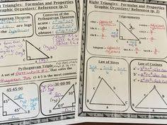 Given a triangle with sides a, b, and c: 280 Trigonometry Ideas Trigonometry High School Math Teaching Math