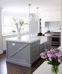 Interior Design Enthusiast Lifestyle Blogger Shop Owner Mom To 3 Ct Living Nyer At Grey Kitchen Island Farmhouse Style Kitchen Kitchen Island Design