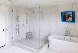 The sleek frameless design will enhance any bathroom decor. Stylish Designs And Options For Shower Enclosures