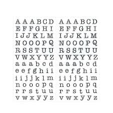 Licensed for personal and commercial use. Buy The Black Typewriter Alphabet Stickers By Recollections At Michaels