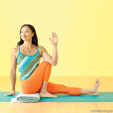 Twist Both Ways Ardha Matsyendrasana Half Lord Of The Fishes Pose Seated Yoga Poses Yoga Thoughts Poses
