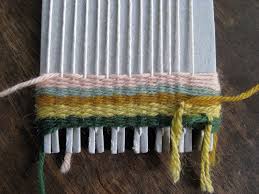 Image result for making a loom using yarn image