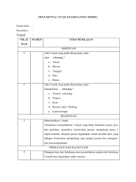 Sistem suplai arteri otak.1 menurut who (2006), stroke adalah suatu Mmse