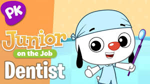 Dentist Loose Tooth Junior On The Job Kids Songs About Jobs Profess Kids Songs Loose Tooth Dentist