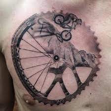 Check spelling or type a new query. Pin By Best Western Plus Boulder Inn On Tatuagens Mountain Bike Tattoo Bike Tattoos Wheel Tattoo