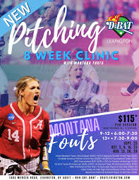 For my people in the KY area who are available these dates and want to get  some work in! Call this number for more details ! 859-681-3228  https://app.dbathub.com/customers/121-d-bat-lexington/events/34080-montana-fouts-pitching-clinic-group-4-13
