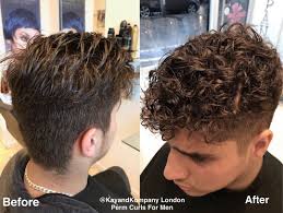 Avoid treating very broken, frizzy, or falling out hair with chemicals (coloring or permanent wave). Curly Perm Boys Novocom Top
