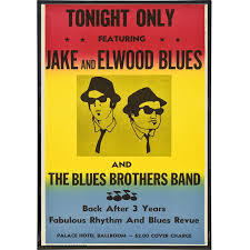 Blues Brothers Playbill Poster | 11x17 Musical Comedy Print