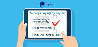 Taking surveys is the best way to earn there quickly: Best Online Surveys Paying By Paypal 100 Authentic Legit