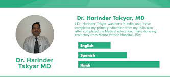 Dr Harinder K Takyar Is An Md In Internal Medicine Internal Medicine Medical Education Medical Specialties