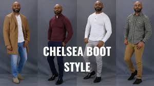 Shop designer chelsea boots for men on farfetch for a variety of style to suit your personal aesthetic. How To Wear Chelsea Boots How To Style Men S Chelsea Boots Youtube
