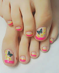 75 diseños de uñas decoración de uñas decoradas con flores. Decoracion De Unas Con Flores Paso A Paso Para Pies Unas Decoradas