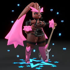 Goth Rock Bunny Girl Fan Art Pin up Figurine | 3D Resin Print | Garage Kit  | by General Buta - Etsy