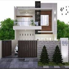 Rekomendasi gambar denah rumah sederhana beserta tampak depan. 10 Gambar Tampak Depan Desain Rumah Minimalis 2 Lantai Bungalow Haus Design Fassade Haus Minimalistisches Hausdesign
