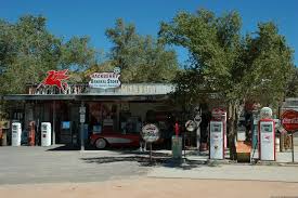 Pete's rt 66 gas station museum. Hackberry General Store Das Route 66 Museum
