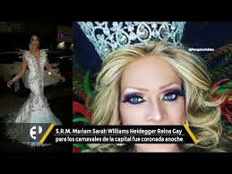 Reina Gay Mariam Williams fue coronada anoche