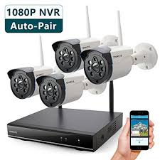 Birds Eye View Car Camera System Onwote 1080p Hd Nvr Outdoor Wireless Security Camera System Wifi 4 Wireless Security Camera System Home Security Camera Systems Wireless Home Security Cameras