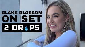 Blake Blossom on set for official2drops | #blakeblossom - YouTube