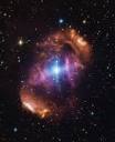 Beautiful nebula, violent history: clash of stars solves stellar ...