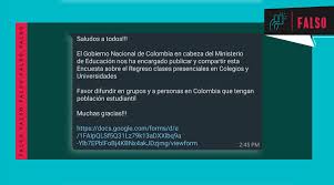 0 вакансій по запиту 'docs.google.com' зараз на work.ua. Encuesta Sobre Regreso A Clases Presenciales En Colegios Y Universidades Que Circula En Redes Es Falsa Colombiacheck