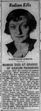 Radium Kills Katherine Schaub