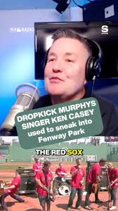 @DropkickMurphys singer Ken Casey went from causing trouble in Fenway Park  to performing in it., 📻 Power Alley with @DaniWex and @JimBowdenGM,  #DirtyWater #RedSox #mlb #sports #baseball ...