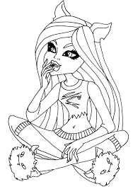Free printable monster high coloring pages frankie stein 13 wishes coloring page halloween coloring pages monster high printables … Free Printable Monster High Coloring Pages For Kids
