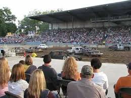 allegan county fair demolition derby first heat pt 1