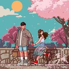 Art In 2020 Cute Love Cartoons Cute Couple Drawings Cute Couple Art