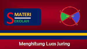 Rumus luas juring lingkaran dengan α adalah sudut pusat juring. Rumus Dan Contoh Soal Menghitung Luas Juring Lingkaran