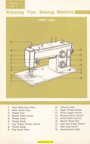 Kenmore 158 1755 158 17550 Sewing Machine Manual Sewing Machine Instruction Manuals Sewing Machine Instructions Sewing Machine
