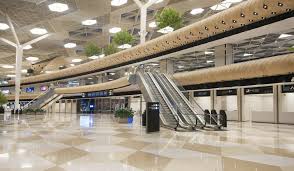 Heydar Aliyev International Airport Baku Woods Bagot Arch2o Com In 2020 Airport Design Turkish Architecture Baku Airport