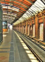 Hackescher Markt S Bahn Station Berlin Germany West Berlin Germany