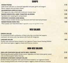 Hos new delhi serveres det street food fra de mest eksotiske hjørner av india. Spezia Bistro Menu Menu For Spezia Bistro South City 2 Gurgaon Delhi Ncr