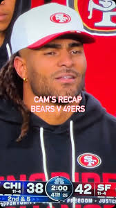 We meet again, Fred., #NFL #Bears #49ers #FredWarner #CamLovesSports