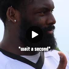 A hilarious moment from Josh Sweat after Eagles training camp practice. The  veteran edge rusher came to a realization in the middle of a question 😂