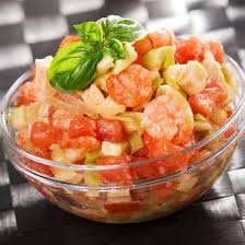 Tartare D Avocat Crevettes Et Fromage Fait Maison Recette Fromage Fait Maison Tartare D Avocat Salade De Fruits De Mer
