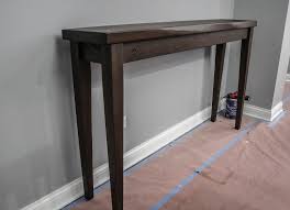 This Console Table Or Buffet Was Designed To Complete A Custom Kitchen Table Set Made From Solid Hic In 2020 Custom Console Table Kitchen Table Settings Console Table