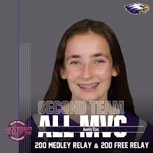 Congrats to the CHCA Girls Swimming Team who was recognized by the MVC!  #GoCHCA #EagleNation #360Armor Swimmer of the Year