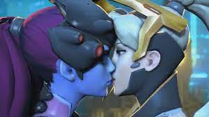 WIDOWMAKER LESBIAN KISS: Love Into Elo Hell (Overwatch Griefing) - YouTube