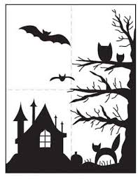 Is it easy to draw a circle with black marker? Easy Halloween Drawings A Colorful Sunset Art Projects For Kids